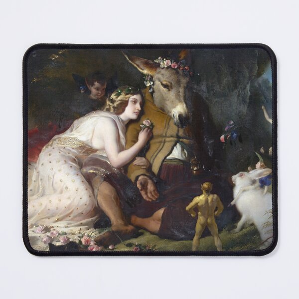 Item preview, Scene from a Midsummer Night's Dream - Titania and Bottom - Edward Landseer designed and sold by forgottenbeauty.