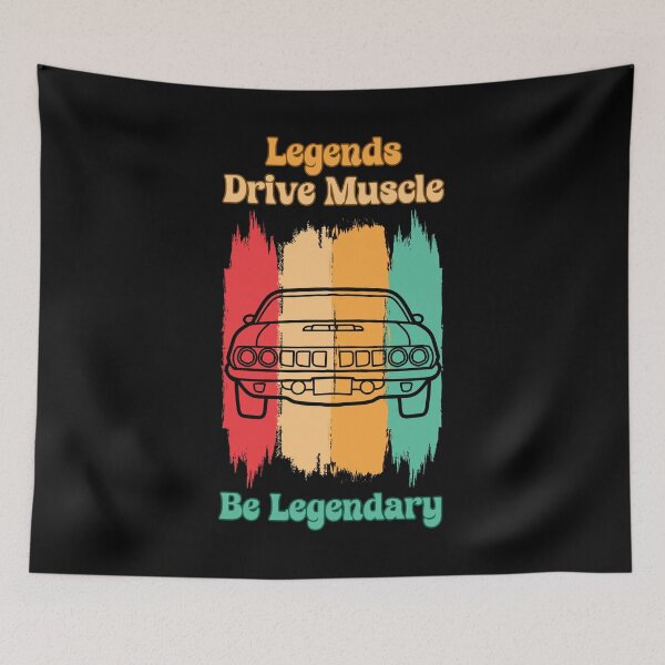 Item preview, Legends drive muscle, be legendary t-shirt designed and sold by THISisIT-eshop.