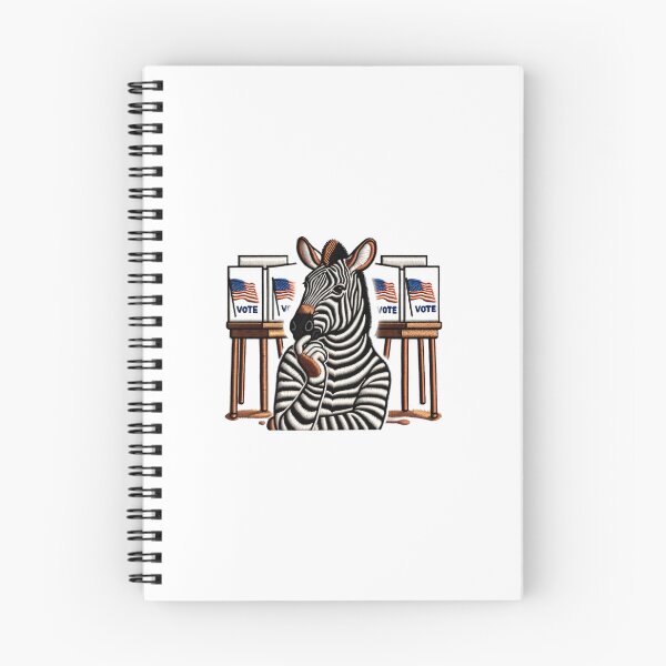 Item preview, Zebra Decision Maker Patch Illustration designed and sold by #Adulting Central.