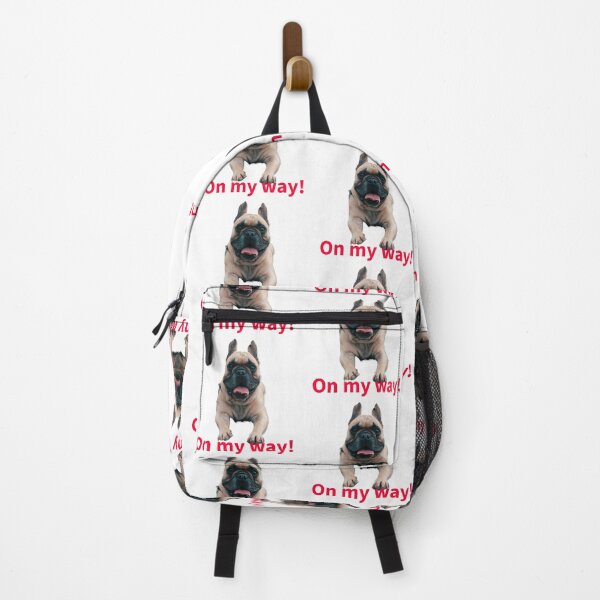 Item preview, On my way, (to save Gotham?) French Bulldog, designed and sold by DesignsMjB.