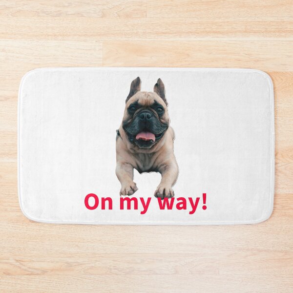 Item preview, On my way, (to save Gotham?)  French Bulldog, designed and sold by DesignsMjB.
