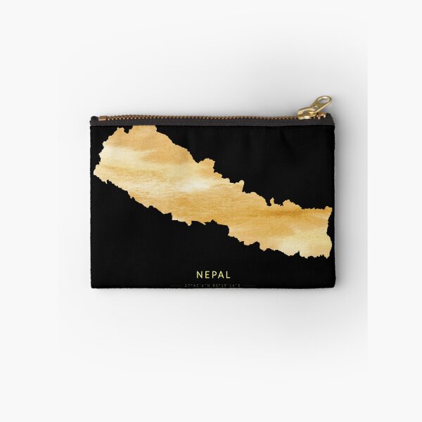 Item preview, Nepal map in gold color designed and sold by Jerhus.