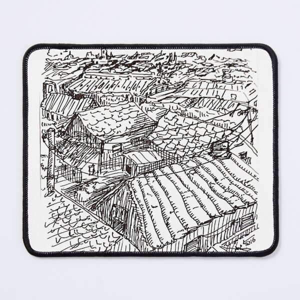 Item preview, Sketch of a village in Italy designed and sold by twigcomics.