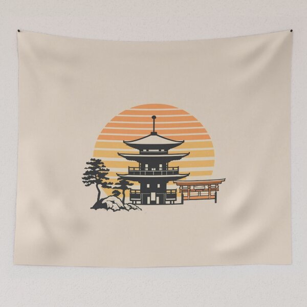 Item preview, Japanese sunset designed and sold by ArtCraftLab.