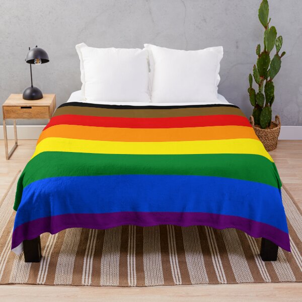 Artikelvorschau, Philadelphia-Flagge mit acht Streifen, bunter Flaggenhintergrund des LGBT-Stolzes entworfen und verkauft von Danler.