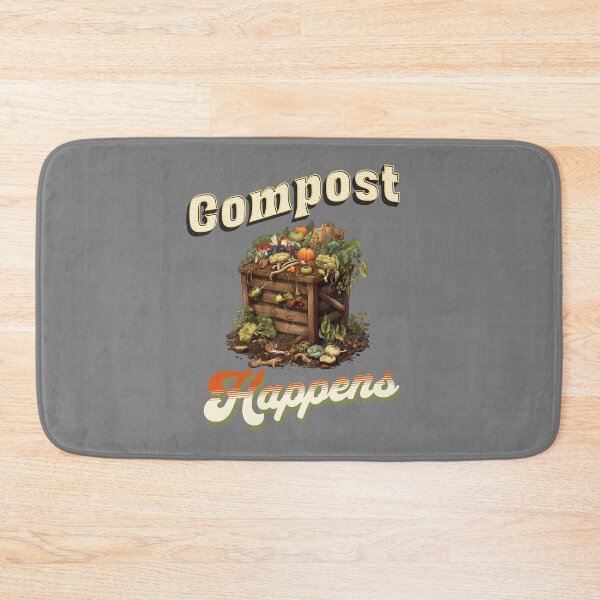 Item preview, Compost happens - Community gardening - Backyard gardening - Master gardener - Grow more - Garden gangster designed and sold by JansenGS.