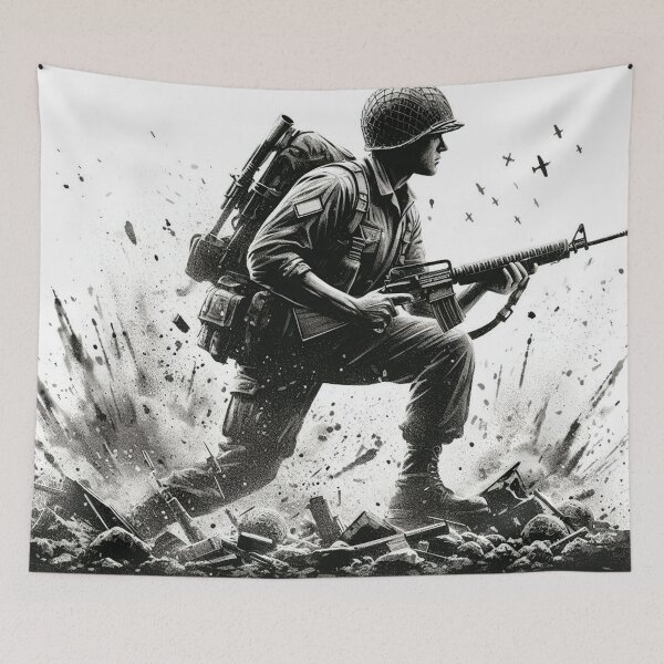 Item preview, A Soldier during the war designed and sold by ready-made.