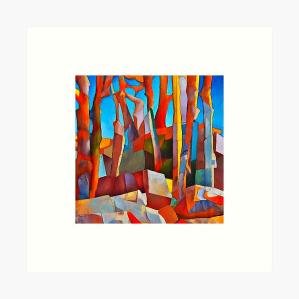 Item preview, Bare Trees in desert 3 designed and sold by George Hutton Hunter.
