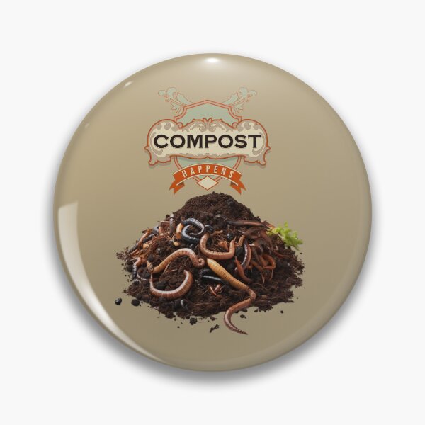 Item preview, Compost happens - Community gardening - Backyard gardening - Master gardener - Grow more - Garden gangster designed and sold by JansenGS.