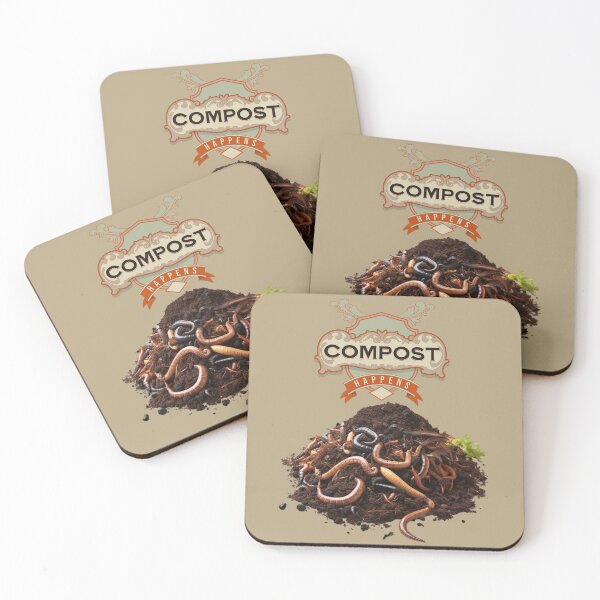 Item preview, Compost happens - Community gardening - Backyard gardening - Master gardener - Grow more - Garden gangster designed and sold by JansenGS.