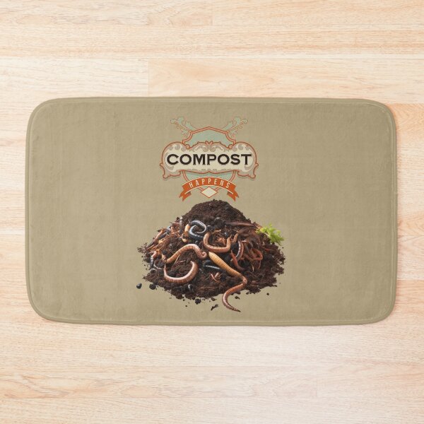 Item preview, Compost happens - Community gardening - Backyard gardening - Master gardener - Grow more - Garden gangster designed and sold by JansenGS.