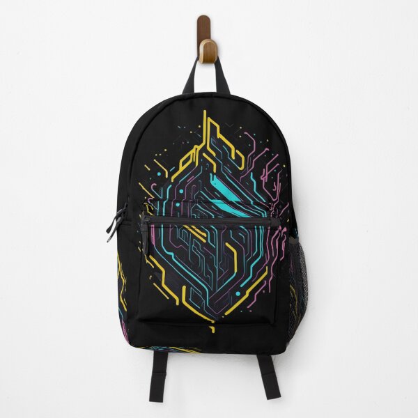 Item preview, Neon Nightmares: Abstract Cyberpunk - Urban Techno Chic designed and sold by Misterpng.