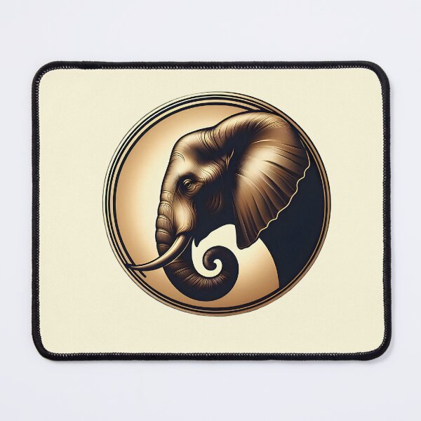 Item preview, Elephant, Golden Medal designed and sold by Wallisart.