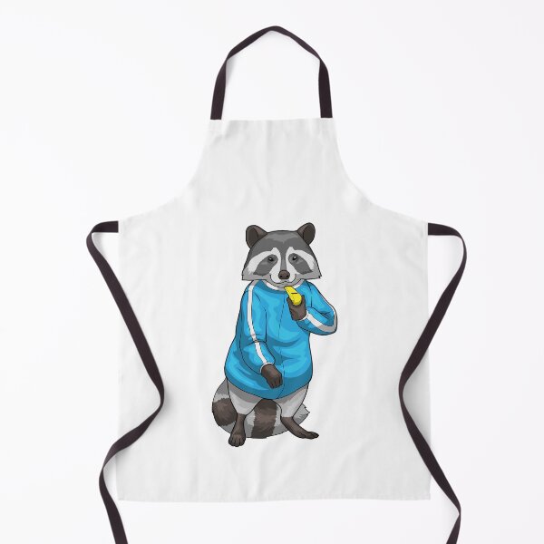 Aperçu de l'œuvre Racoon Teacher Whistle Physical education créée et vendue par Snabdesign84.