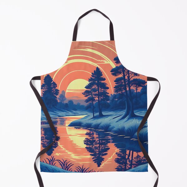 Item preview, Setting sun down at the creek designed and sold by nowIAMAI.