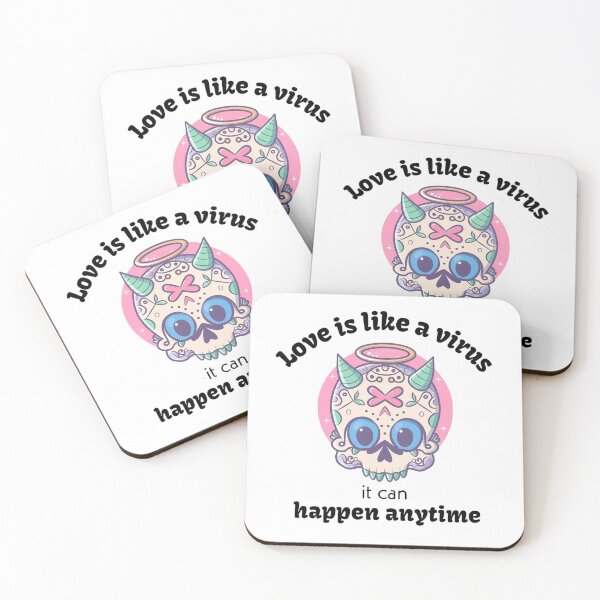 Item preview, Love is like a virus, it can happen anytime. designed and sold by Akkapab.