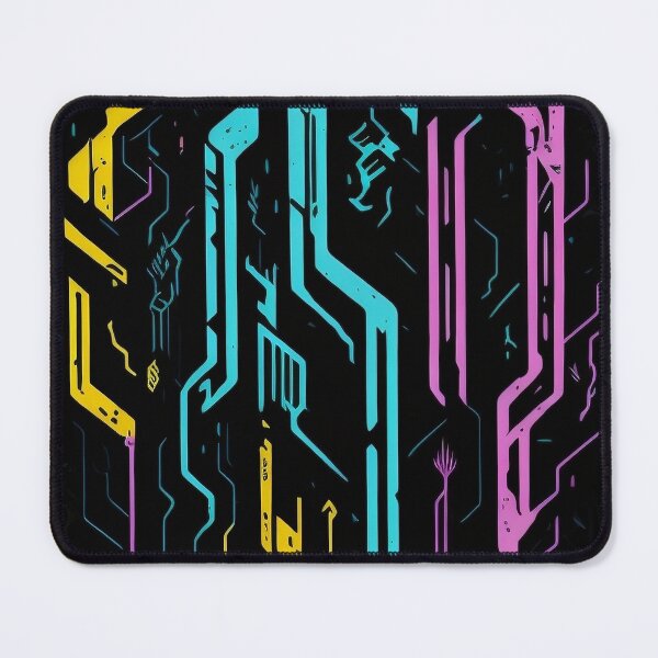 Item preview, Data Distortion: Abstract Cyberpunk - Pixelated Illusions designed and sold by Misterpng.