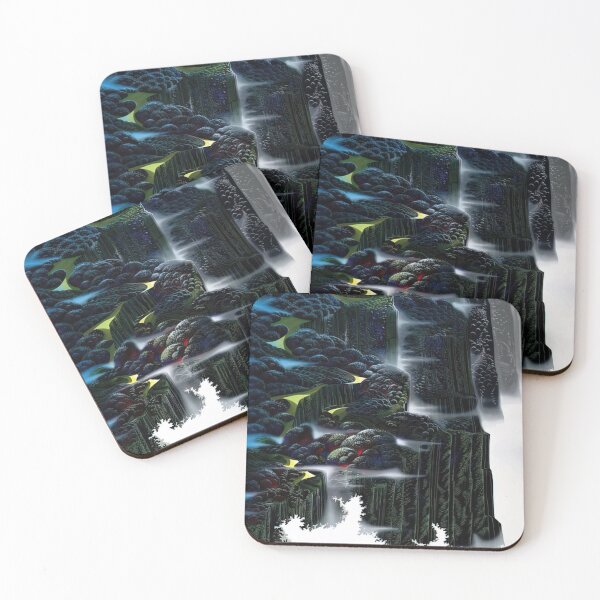 Item preview, Eyvind Earle - Sea Cliffs Rising designed and sold by thompart.