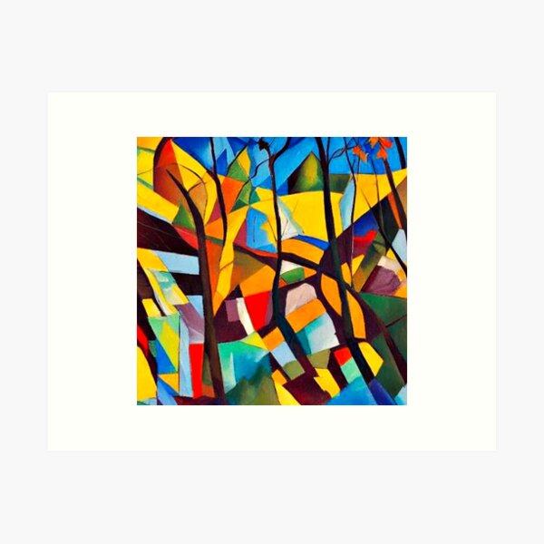 Item preview, Bare Trees in mountain valley 3 designed and sold by George Hutton Hunter.