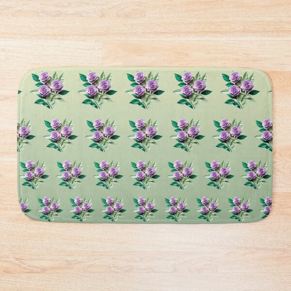Item preview, Origami-style picture of a Lavender Rose Pattern designed and sold by Petalandfur.
