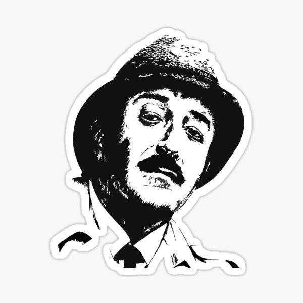 Vista previa del artículo con la obra «Peter Sellers - Inspector Clouseau», diseñado y vendido por Graf.
