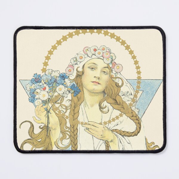Item preview, YWCA (Young Womens Christian Association), by Alphonse Mucha. HIGH DEFINITION designed and sold by MINDTHECHERRY.