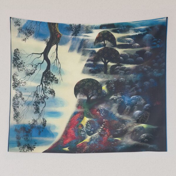 Aperçu de l'œuvre Eyvind Earle - Brume matinale d'été créée et vendue par thompart.