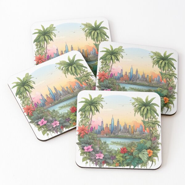 Item preview, City and Jungle. designed and sold by Swingfroglet.