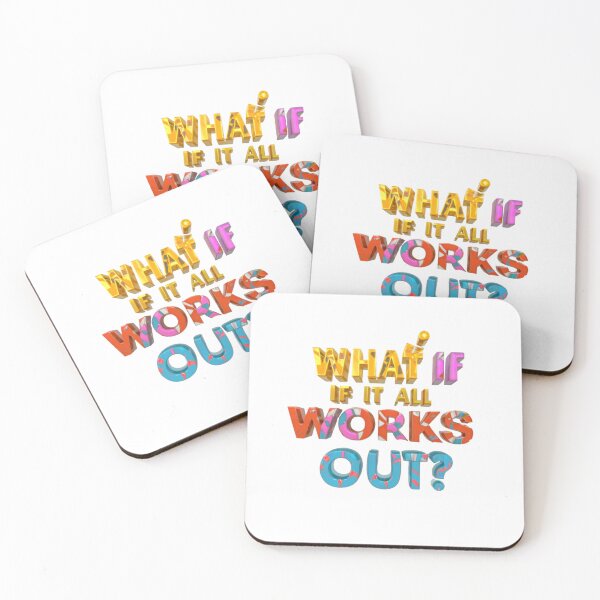 Item preview, what if it all works out - colorful splash  designed and sold by bukajart.
