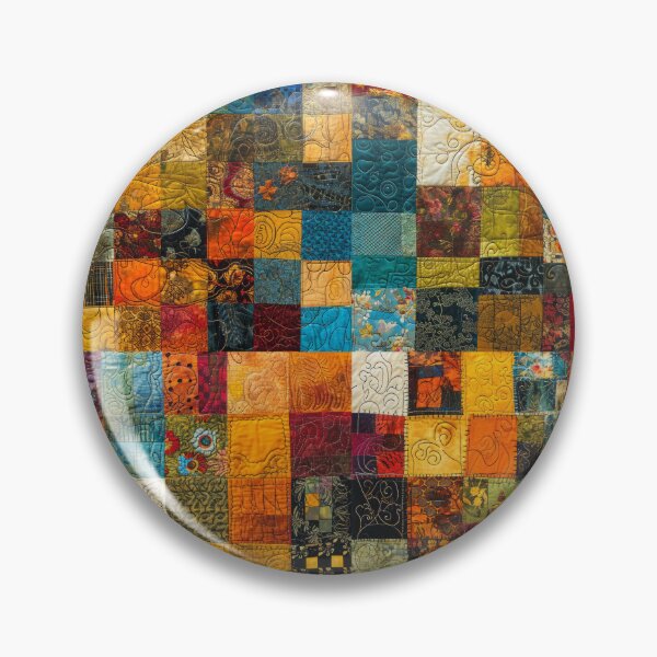 Item preview, Kaleidoscope Quilt Pattern - Textile Art Explosion designed and sold by SrijanaByAnu.
