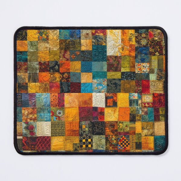 Item preview, Kaleidoscope Quilt Pattern - Textile Art Explosion designed and sold by SrijanaByAnu.