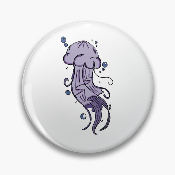 Item preview, Solitary jellyfish designed and sold by ThiArts.