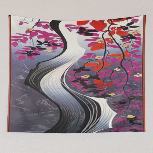 Aperçu de l'œuvre Eyvind Earle - Arbre tordu créée et vendue par thompart.