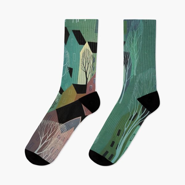 Item preview, Eyvind Earle - Village designed and sold by thompart.