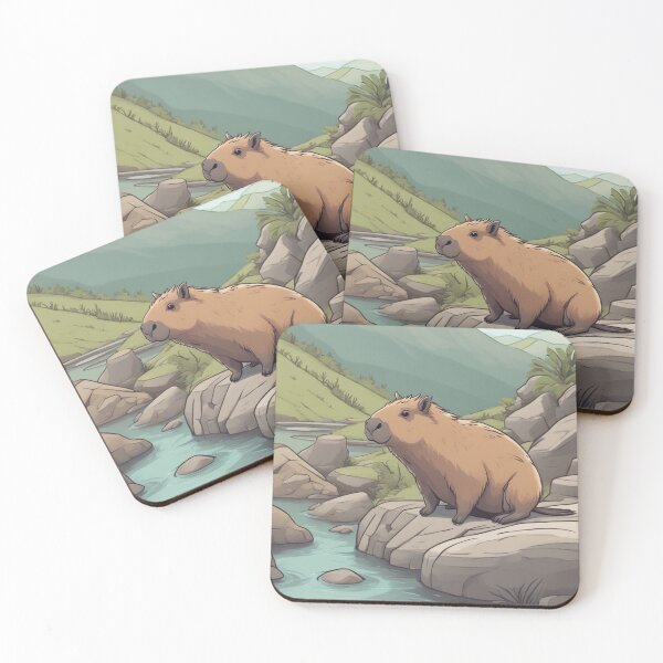 Item preview, Chilling Capibara designed and sold by Giorgino-Gio.
