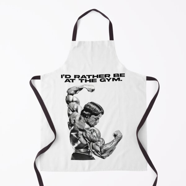Item preview, I'd rather be at the gym. Arnold Schwarzenegger Fan art. designed and sold by HuzaifaNaveedh.