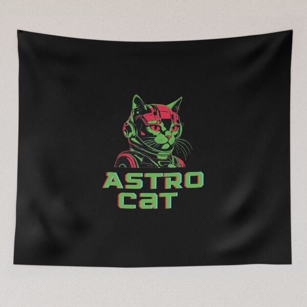 Item preview, astro cat designed and sold by Weknes.