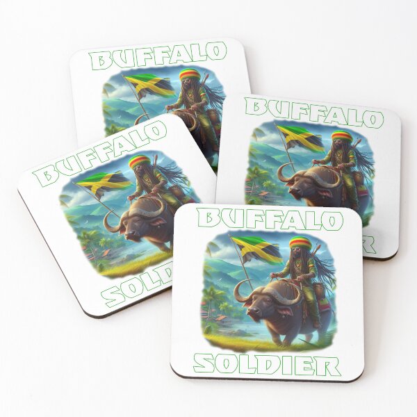 Item preview, Buffalo soldier designed and sold by JAMMIN2.