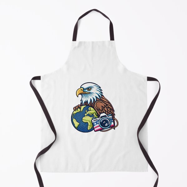 Item preview, Global Perspective Eagle Illustration Patch designed and sold by #Adulting Central.