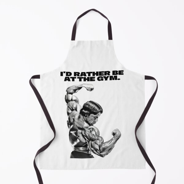 Item preview, I'd rather be at the gym. Arnold Schwarzenegger Fan art. designed and sold by HuzaifaNaveedh.