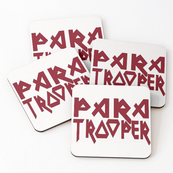 Item preview, Paratrooper; Heavy Metal; designed and sold by StickerApe.