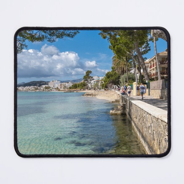 Item preview, Puerto Pollensa Pine Walk Mallorca designed and sold by GG WALL ART.