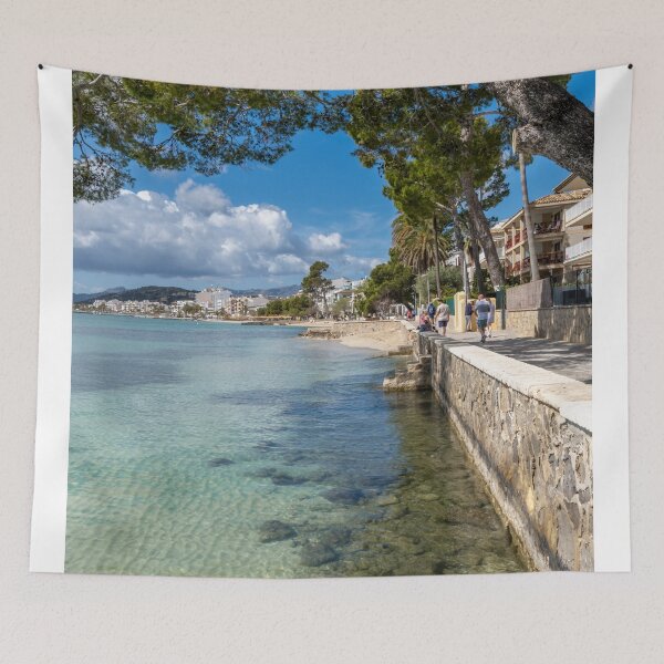 Item preview, Puerto Pollensa Pine Walk Mallorca designed and sold by GG WALL ART.