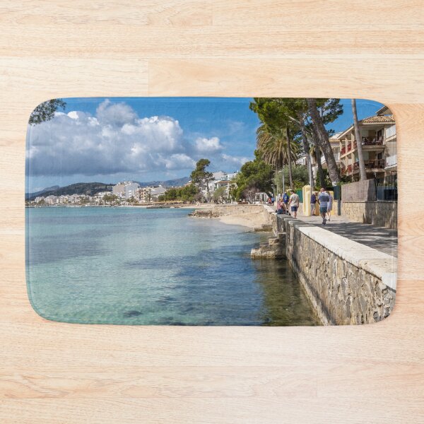 Item preview, Puerto Pollensa Pine Walk Mallorca designed and sold by GG WALL ART.