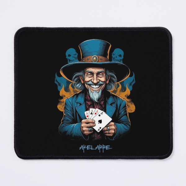 Item preview, Poker player with 4 aces designed and sold by AkelarreDesigns.