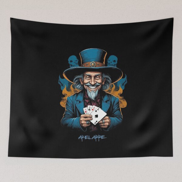 Item preview, Poker player with 4 aces designed and sold by AkelarreDesigns.