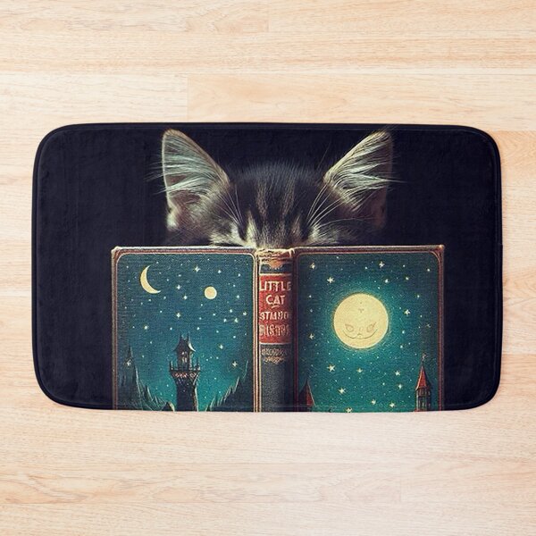Item preview, Whiskered Wisdom: Paws and Pages designed and sold by autrouvetout.