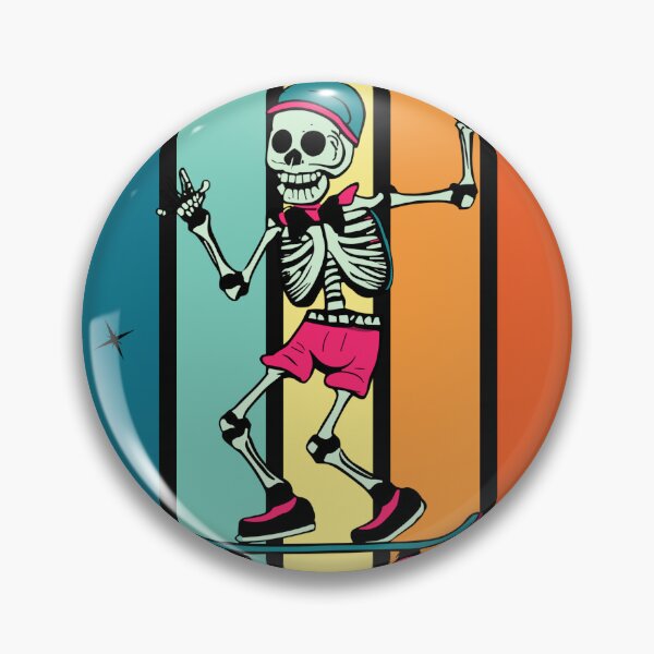 Item preview, Preppy Skeleton With Skateboard designed and sold by Clouth Clothing  ⭐⭐⭐⭐⭐.