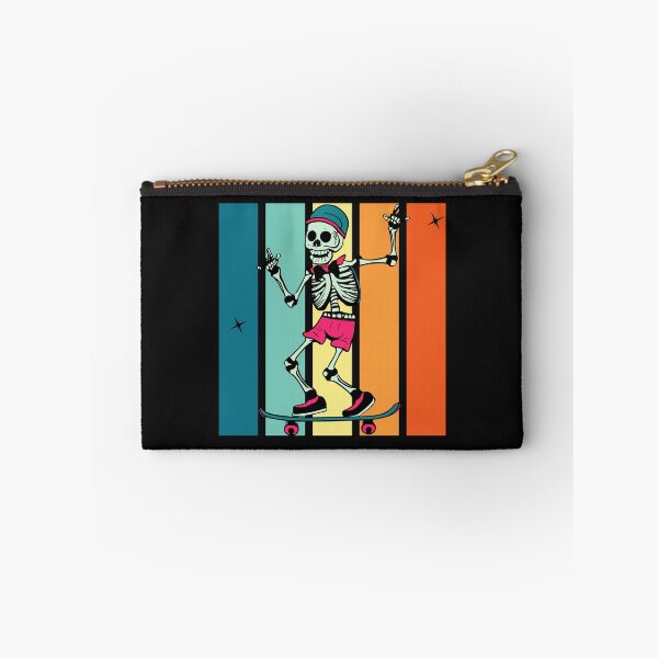 Item preview, Preppy Skeleton With Skateboard designed and sold by Clouth Clothing  ⭐⭐⭐⭐⭐.