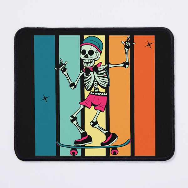 Item preview, Preppy Skeleton With Skateboard designed and sold by Clouth Clothing  ⭐⭐⭐⭐⭐.